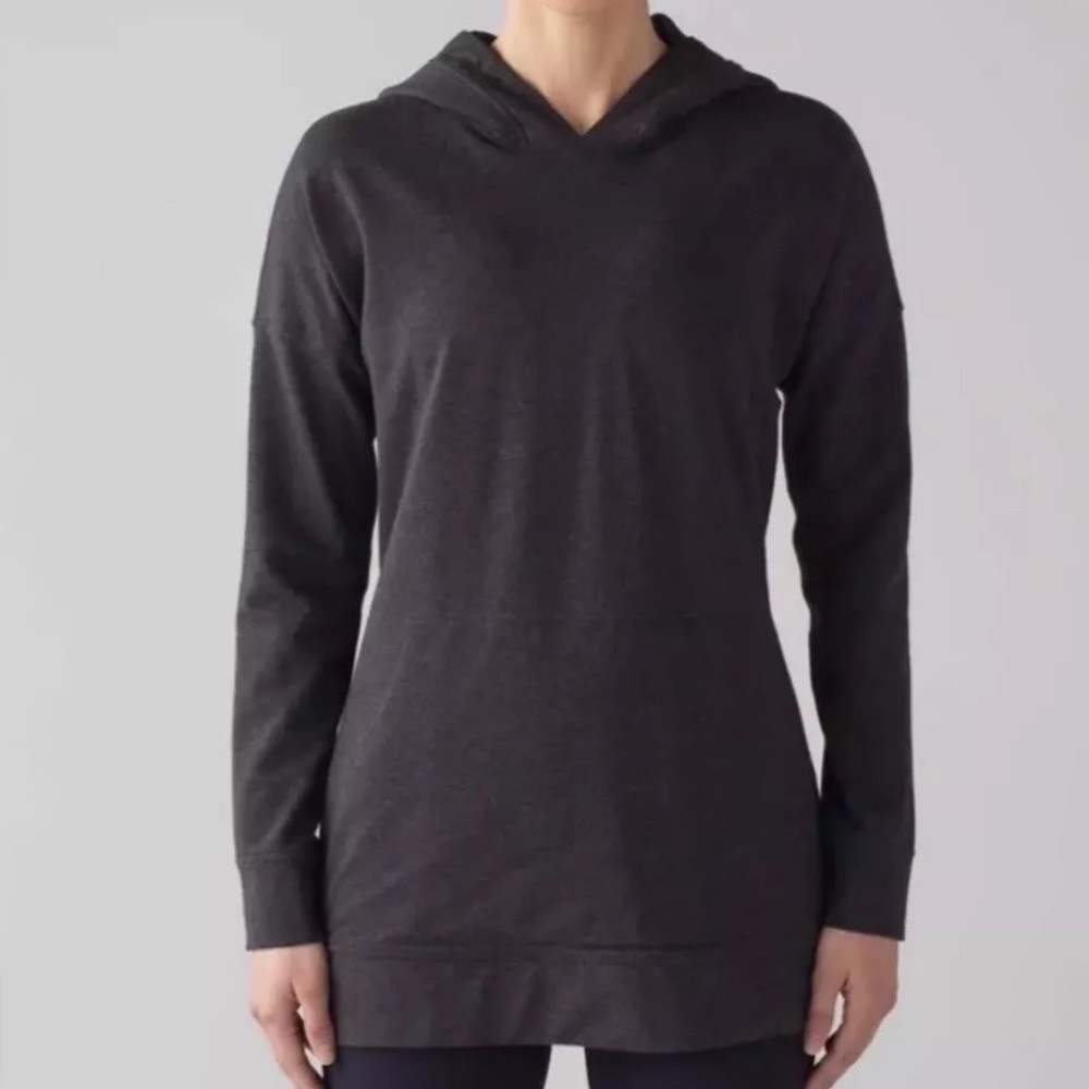 Lululemon Gray Cut Above Pullover Hoodie Size 6